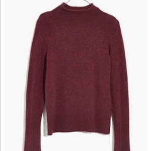 Madewell Inland mock turtleneck sweater